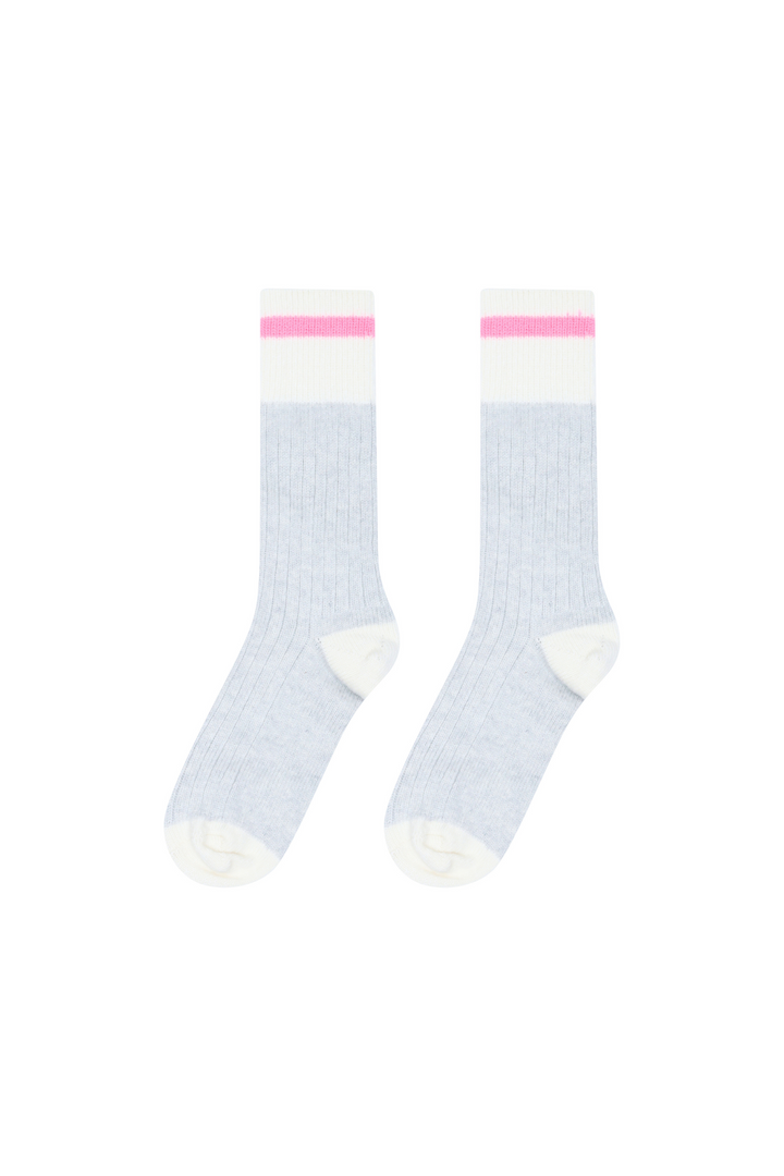 Men's Apres Socks - Neon Pink